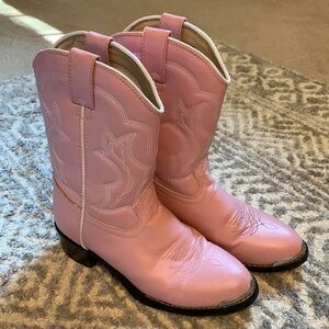 Girls Pink Durango Western Boots 🤠